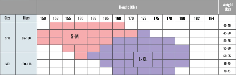 Ballerina's Secret (Hosiery) chart 2