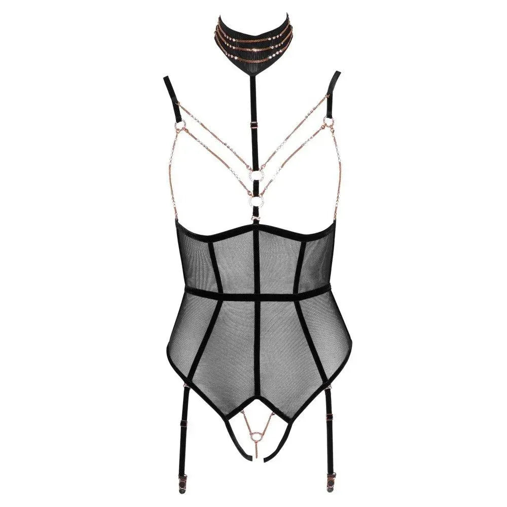 Abierta Fina Body With Chains - Rapture Works