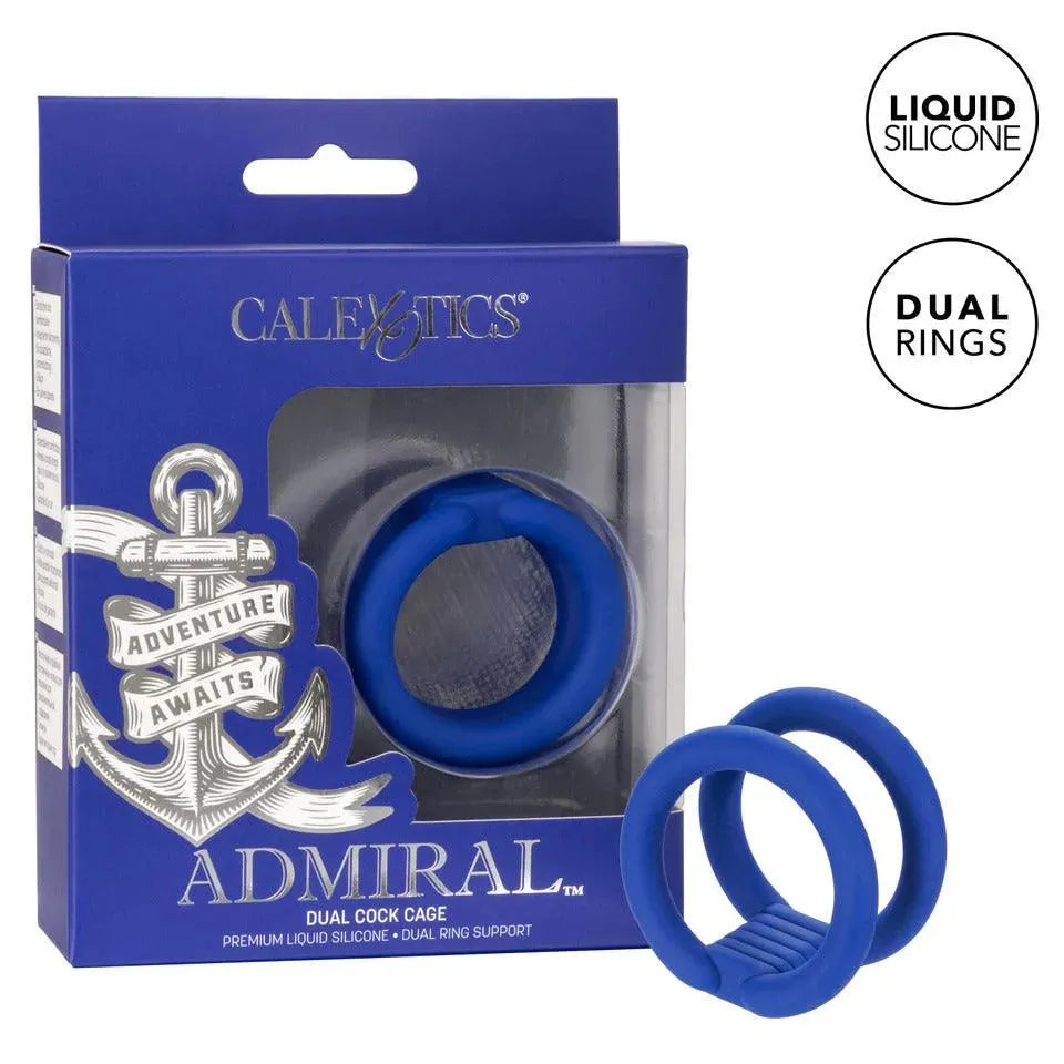 Admiral Dual Cock Cage - Rapture Works
