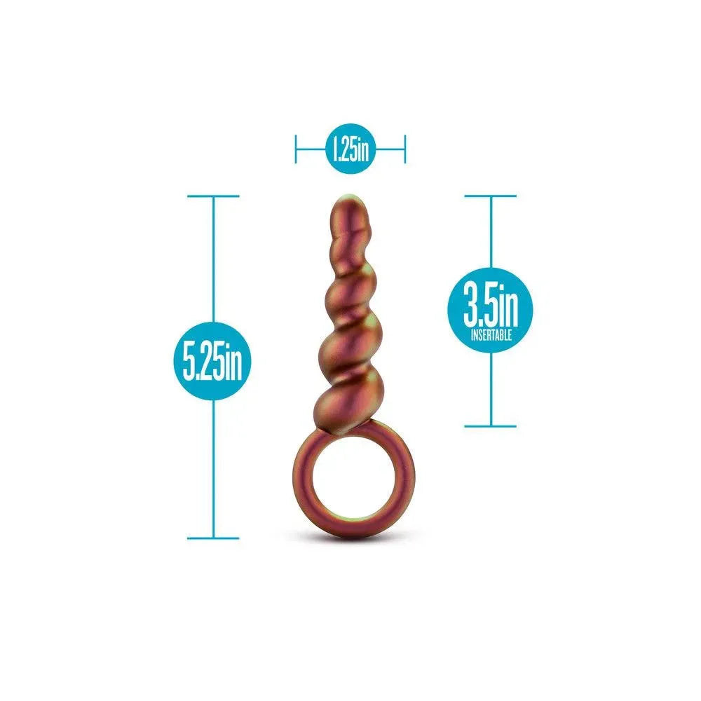 Anal Adventures Matrix Spiral Loop Butt Plug - Rapture Works