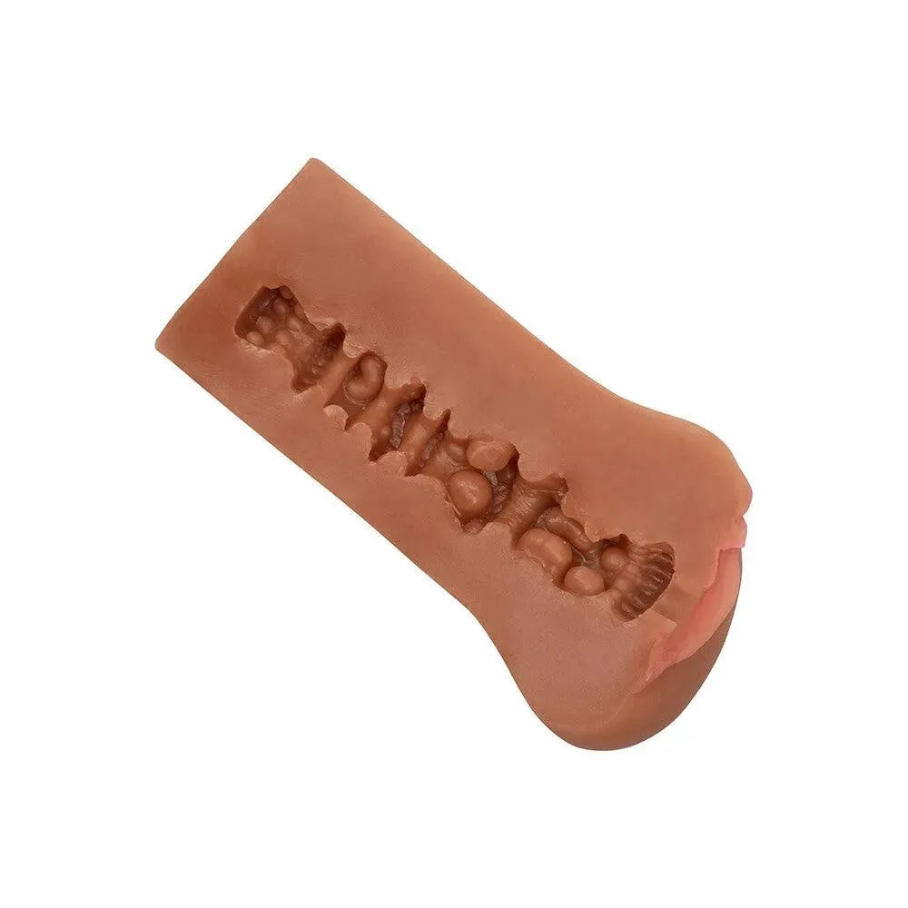 Boundless Vulva Masturbator Flesh Brown - Rapture Works