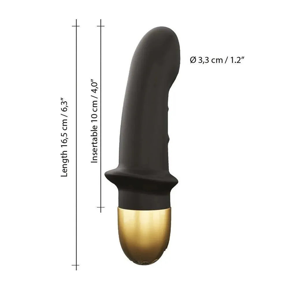 Dorcel Mini Lover 2 Rechargeable Vibrator Black - Rapture Works