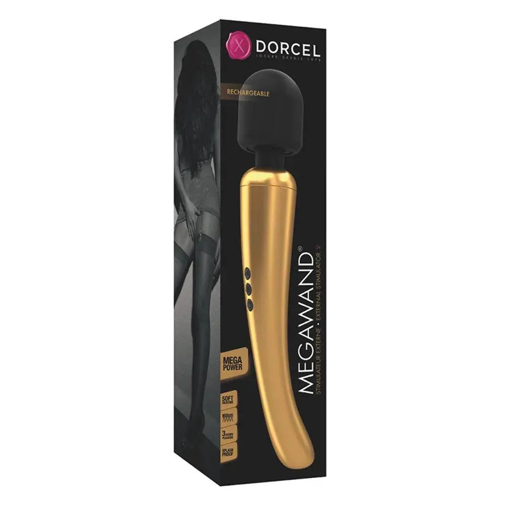 Dorcel Rechargeable Mega Wand Gold - Rapture Works