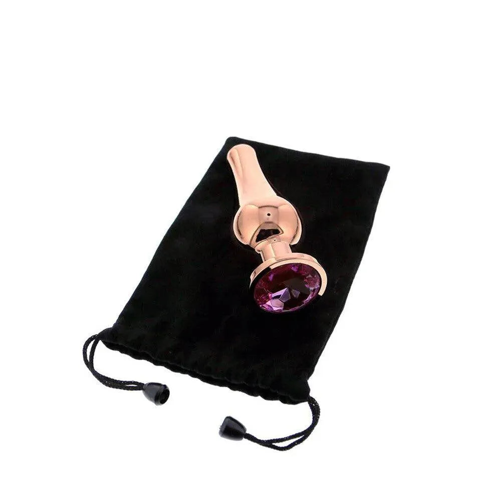 Gleaming Butt Plug Set Rose Gold - Rapture Works