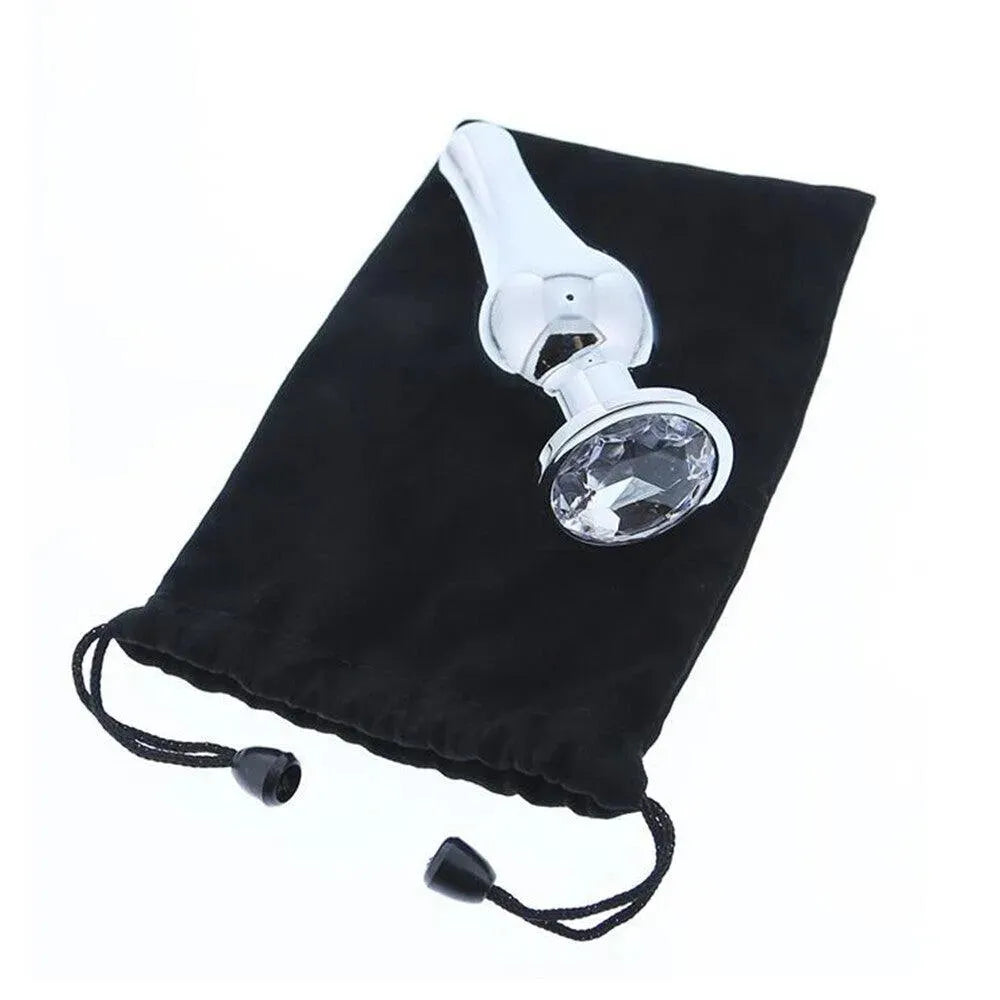 Gleaming Butt Plug Set Silver - Rapture Works