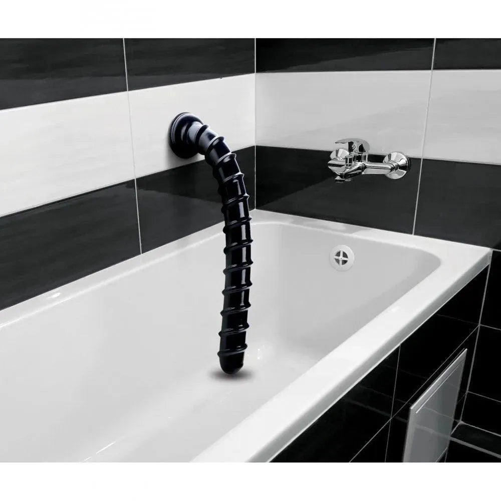 Hosed 18 Inch Swirl Thick Anal Snake Dildo - Rapture Works