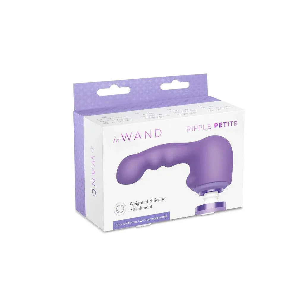 Le Wand Ripple Weighted Silicone Petite Wand Attachment - Rapture Works