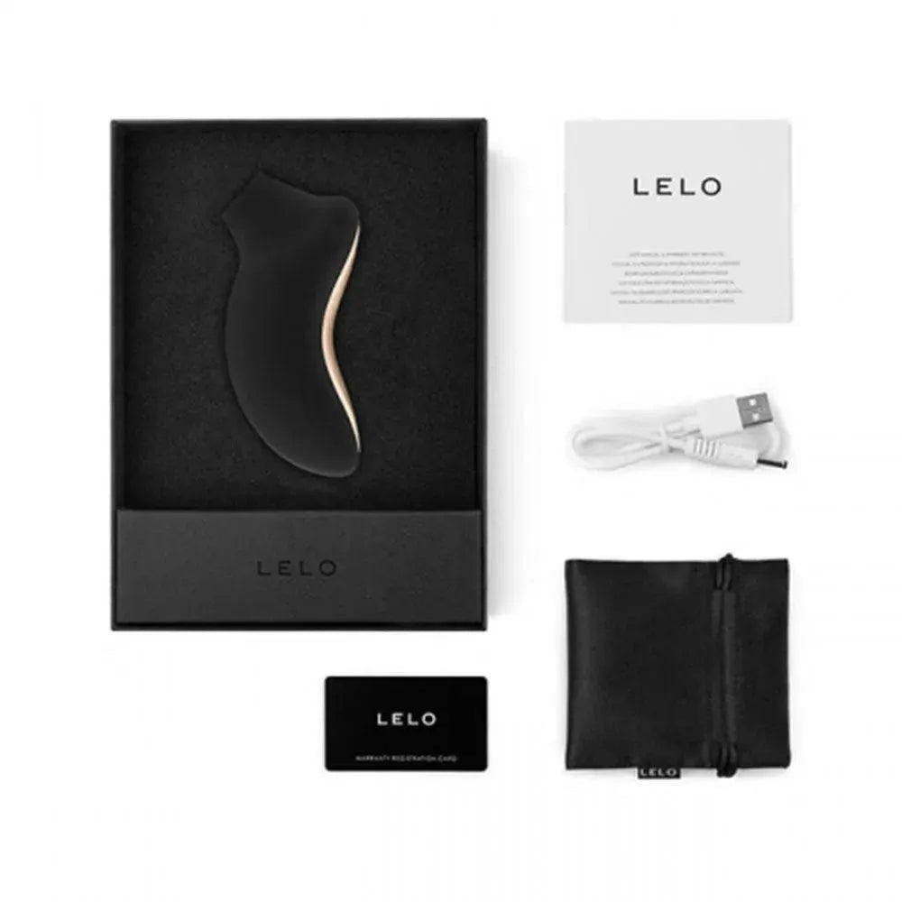Lelo Sona 2 Black Clitoral Vibrator - Rapture Works