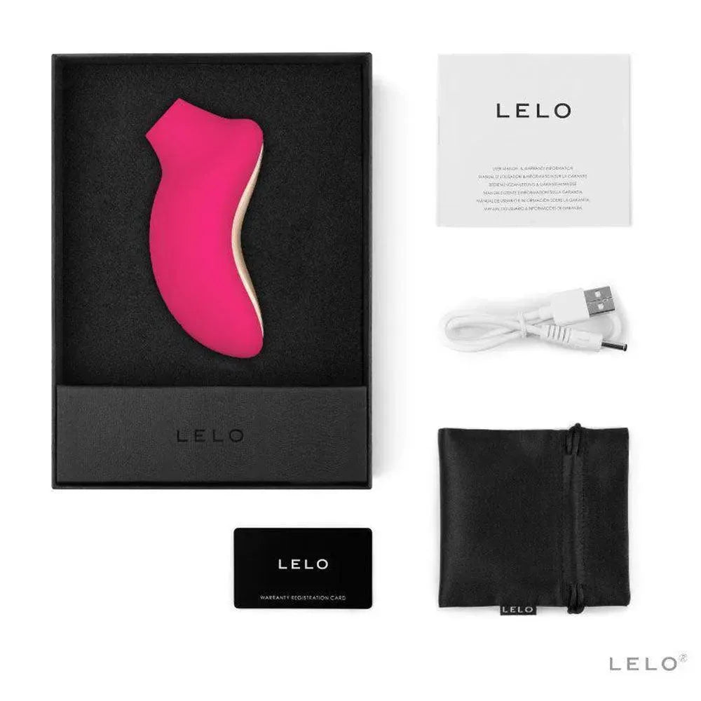 Lelo Sona Cerise Clitoral Masager - Rapture Works