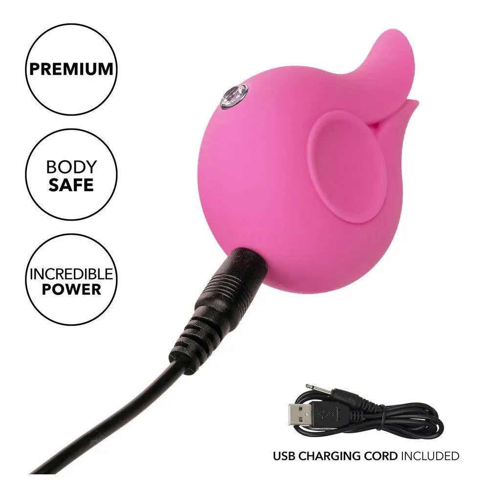 LuvMor Kisses Flickering Clitoral Stimulator - Rapture Works