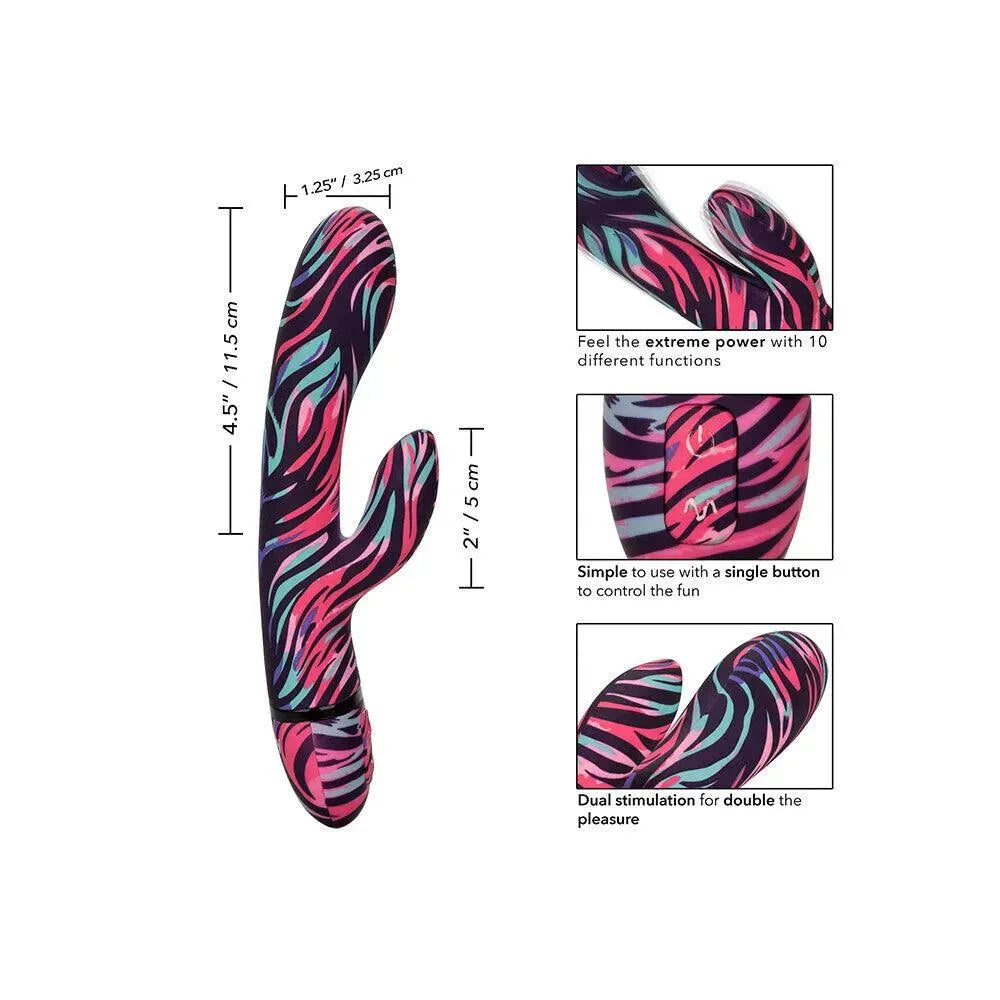 Naughty Bits Menage a Moi Dual Wand Vibrator - Rapture Works