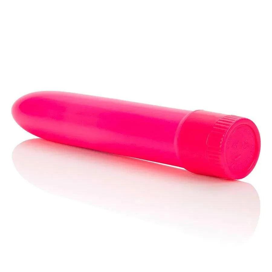 Neon Pink Multi Speed Mini Vibrator - Rapture Works