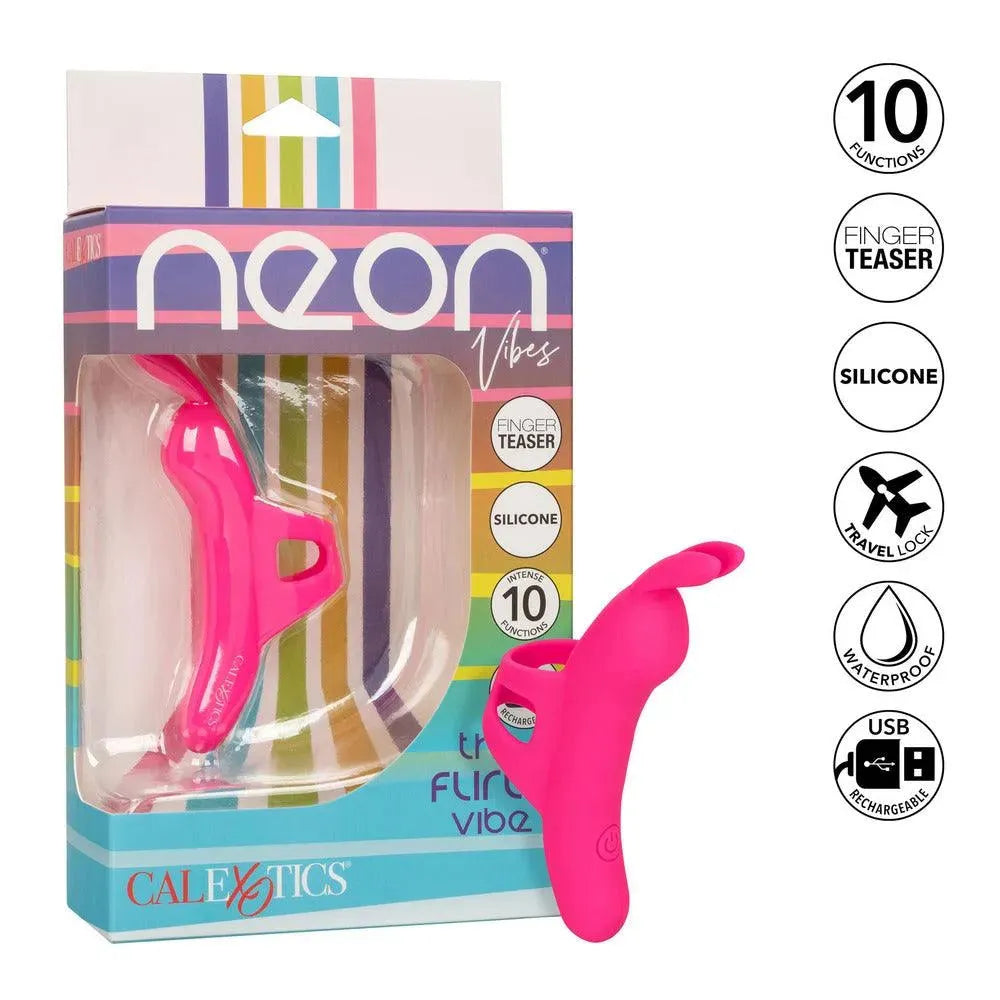 Neon Vibes The Flirty Vibe Finger Teaser - Rapture Works