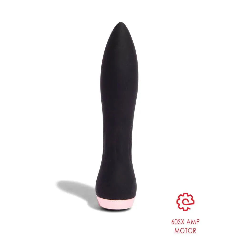 Nu Sensuelle Silicone 60SX AMP Bullet Black - Rapture Works