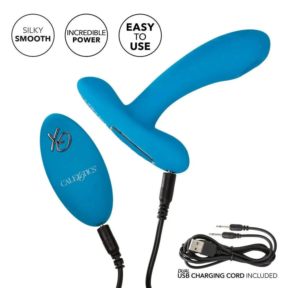 Remote Controlled Pulsing Pleaser Vibrator - Rapture Works
