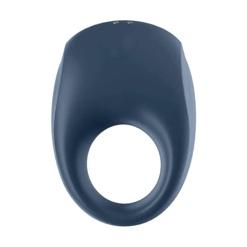 Satisfyer App Enabled Strong One Cock Ring Blue - Rapture Works