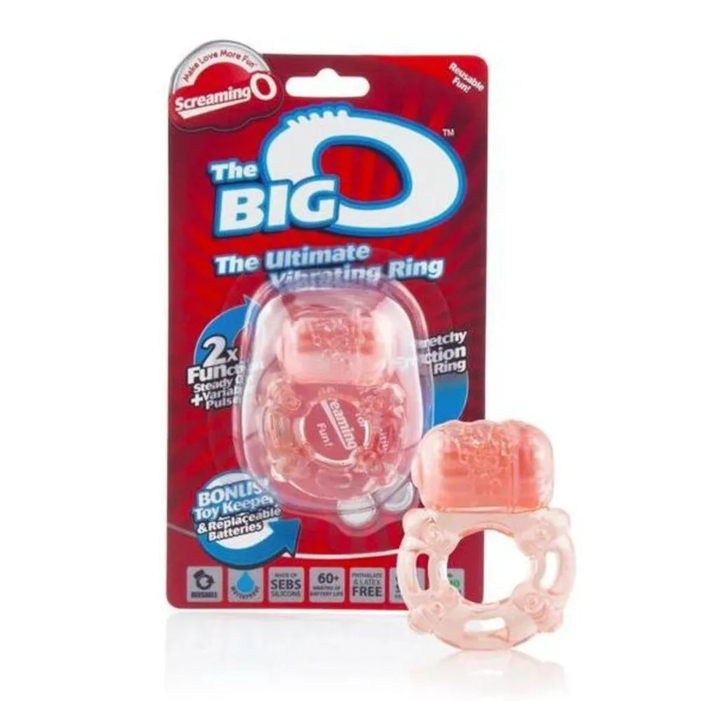 Screaming O Big O Vibrating Cock Ring - Rapture Works