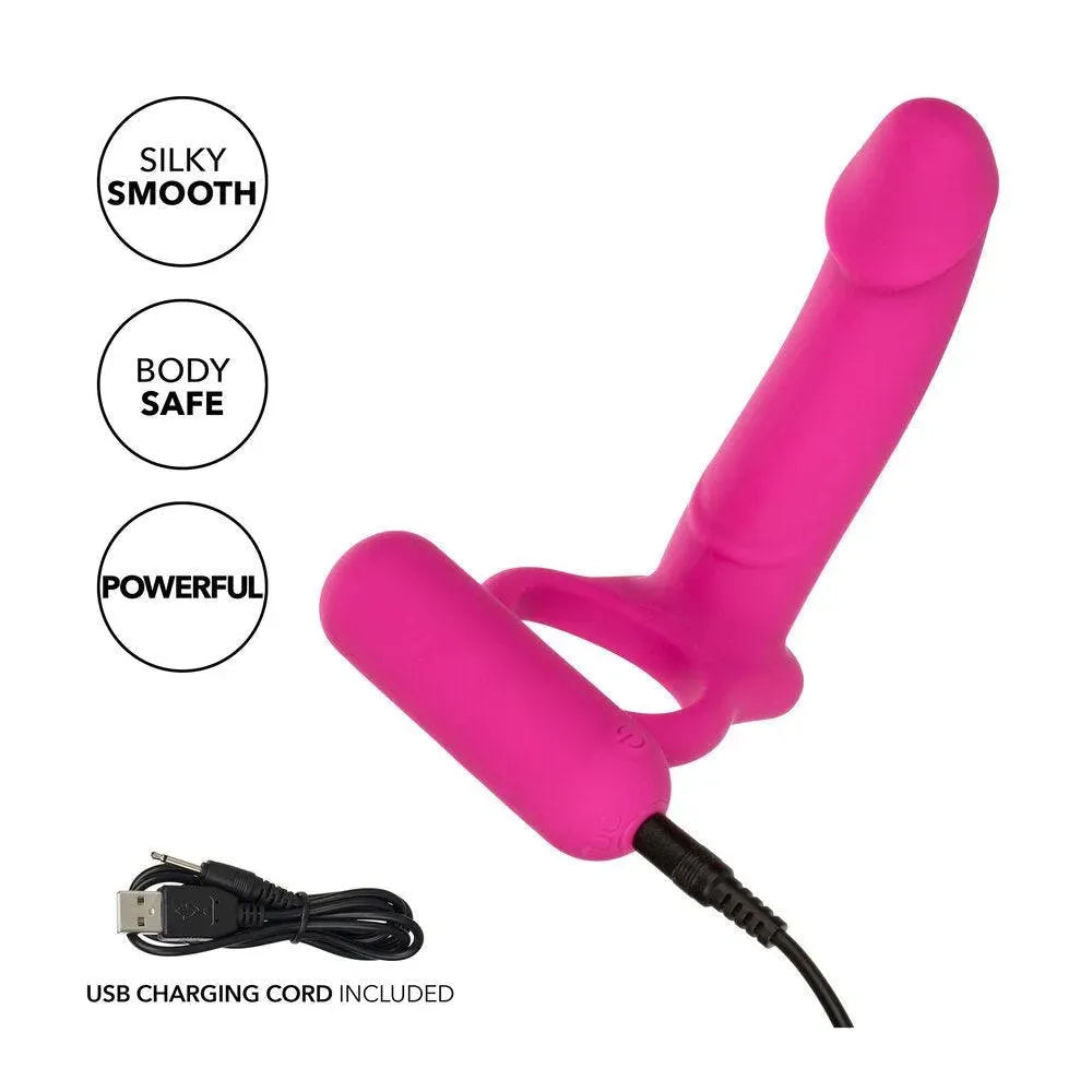 Silicone Rechargeable Double Diver Stimulator - Rapture Works
