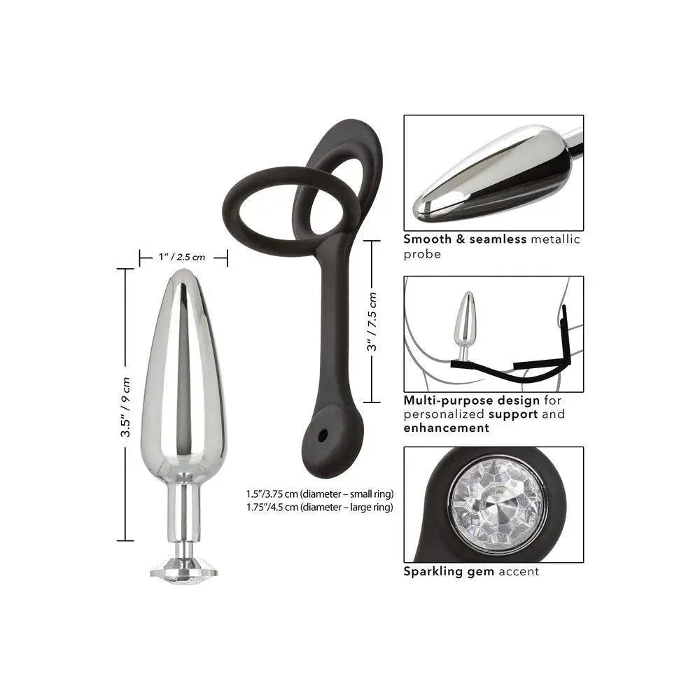 Star Fucker Slim Plug And Cockring - Rapture Works
