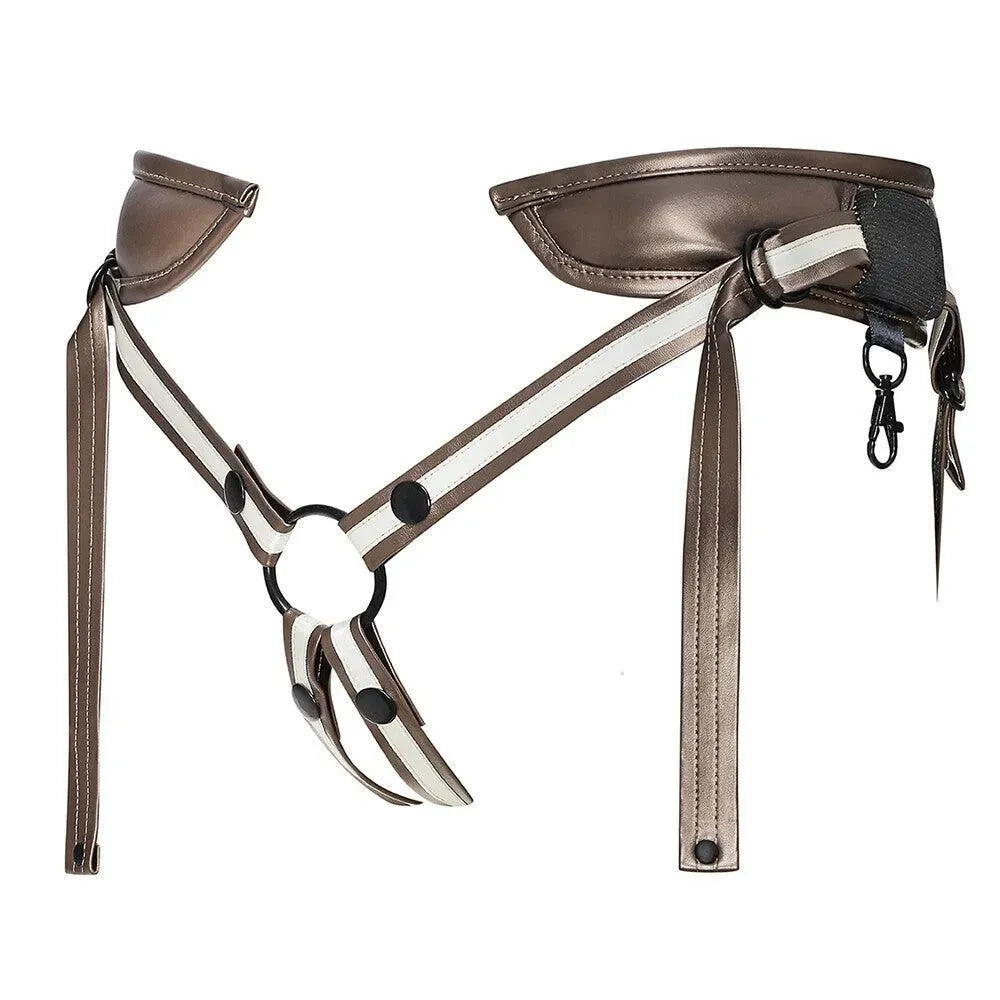 Strap On Me Leatherette Desirous Harness One Size - Rapture Works