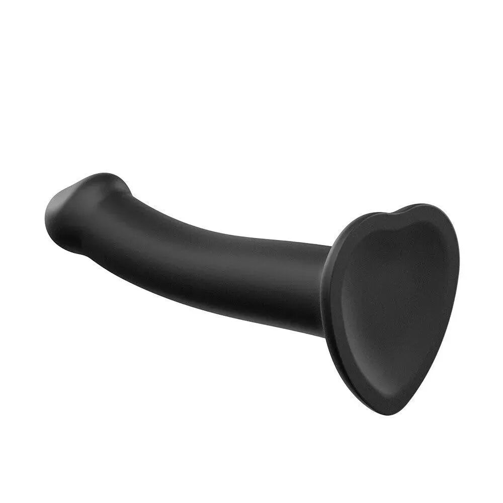 Strap On Me Silicone Dual Density Bendable Dildo X Large Black - Rapture Works