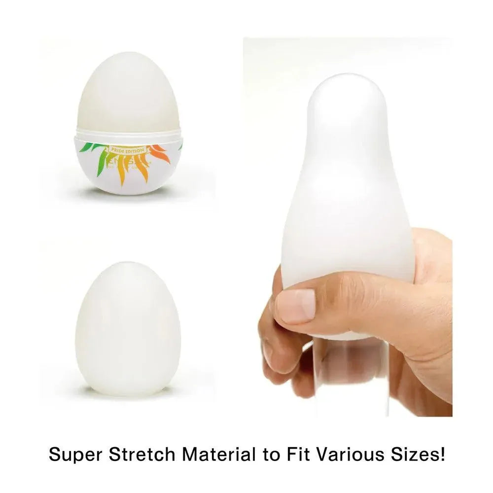 Tenga Shiny Pride Edition Egg Masturbator - Rapture Works