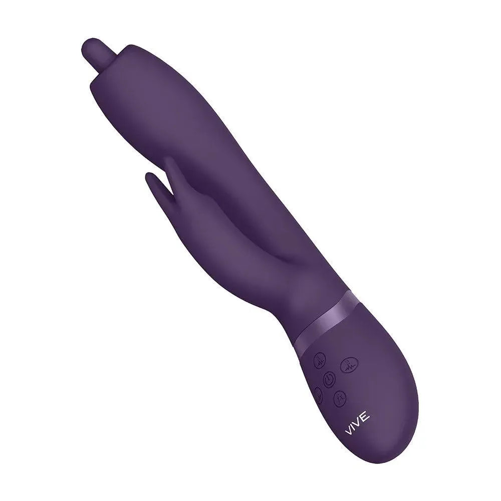 Vive Nilo Purple Pinpoint Rotating G-Spot Rabbit - Rapture Works