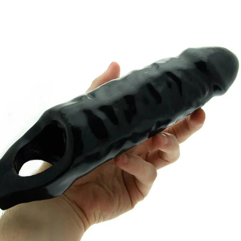 XL Black Mamba Penis Sleeve - Rapture Works