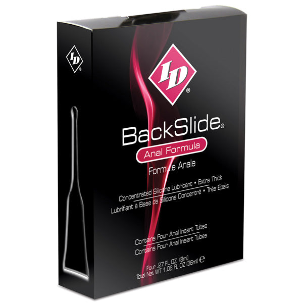 BACKSLIDE 4 x 8ml anal insert tubes 