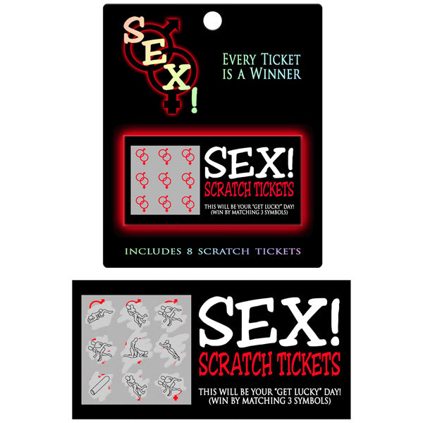Kheper SEX! Scratch Tickets – product view