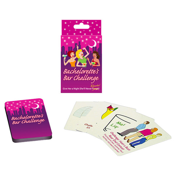 Kheper Games Bachelorette's Bar Challenge – card detail view