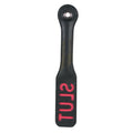12" LEATHER SLUT IMPRESSION PADDLE