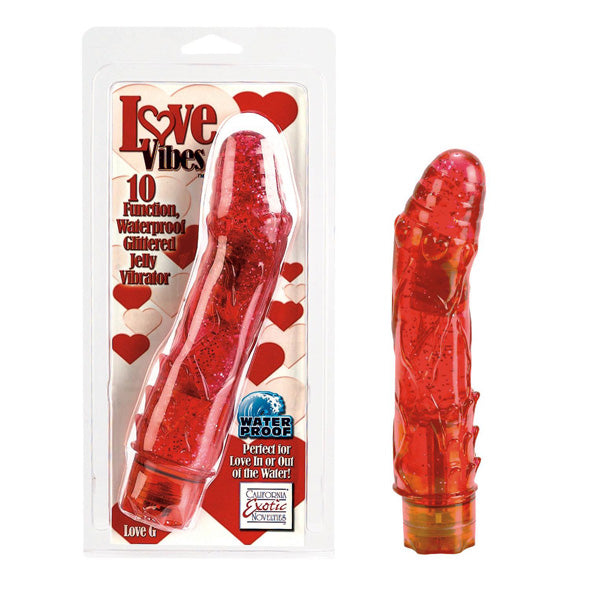 California Exotics Love Vibes - Love G in Red