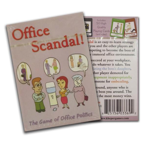 Kheper Games Office Scandal Card Game – card detail view