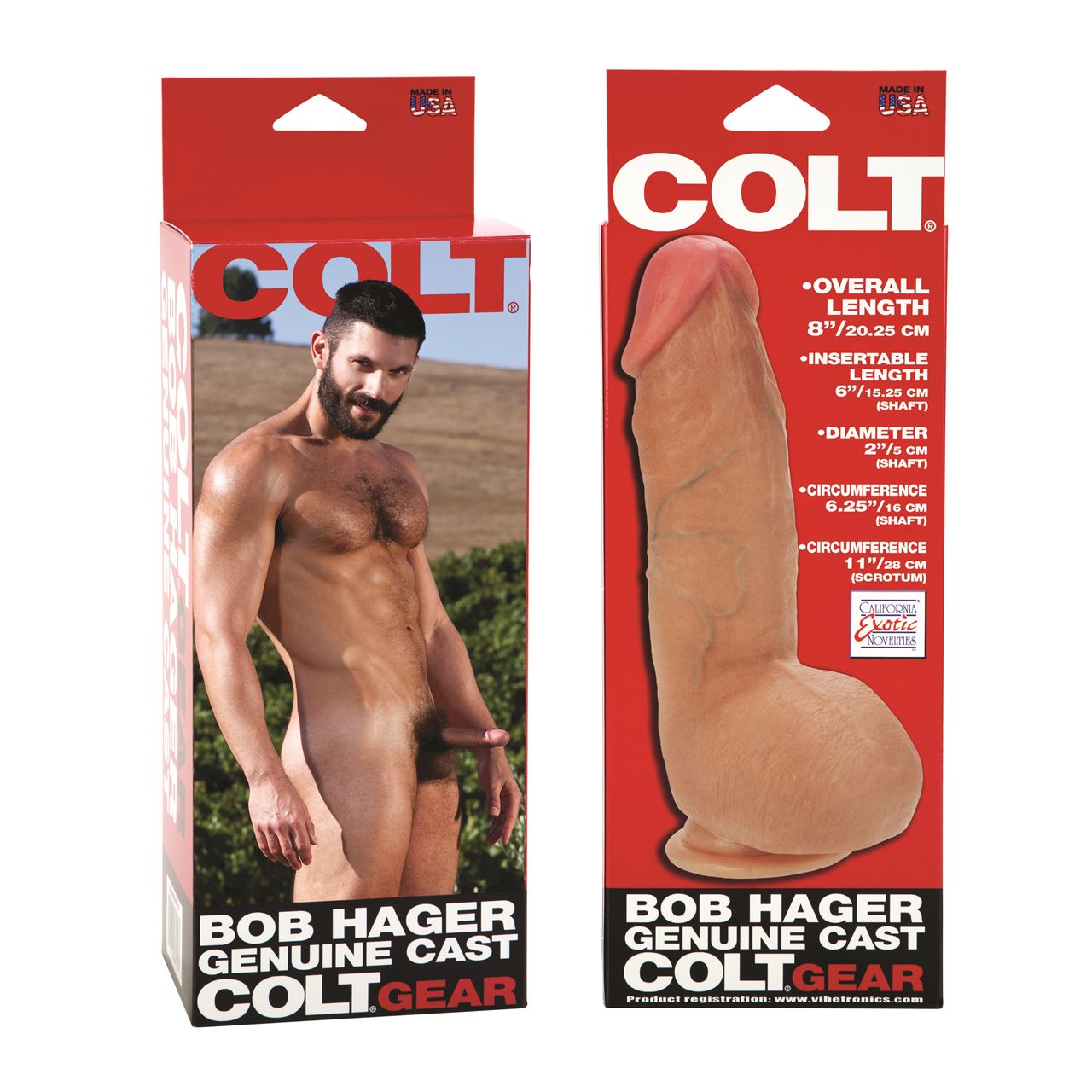 COLT Bob Hager Genuine Cast in Flesh – product detail view