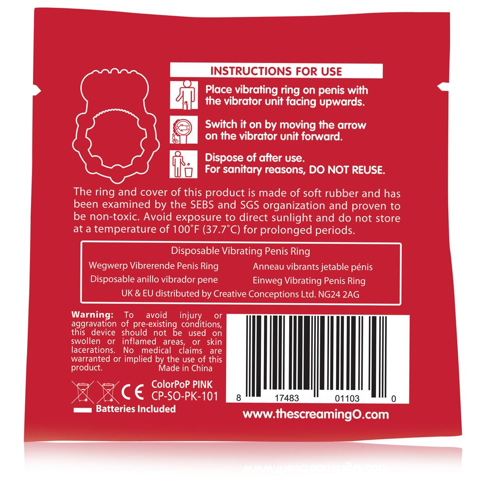 ColorPoP Quickie Screaming O in Pink – alternate product view 