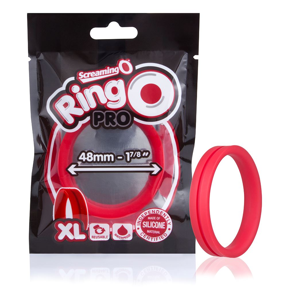 Screaming O Ring O Pro Xl in Red 