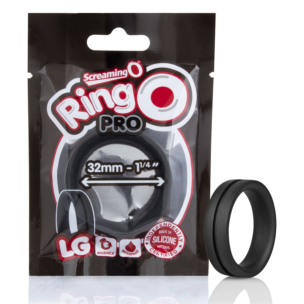 Screaming O Ring O Pro Lg in Black