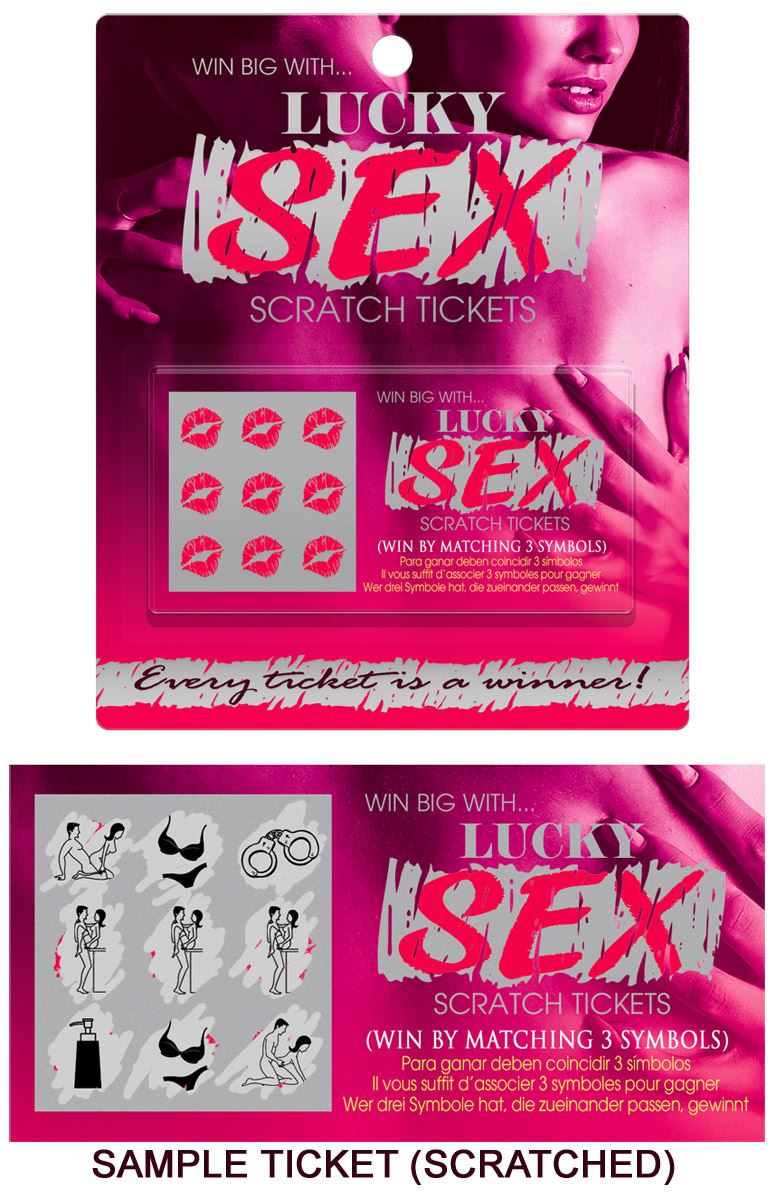 Kheper Lucky SEX Scratch Tickets – product view