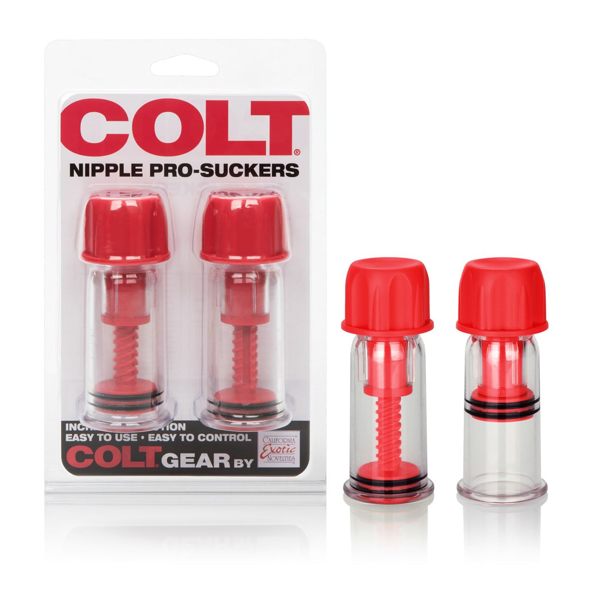 COLT® Nipple Pro-Suckers in Red 