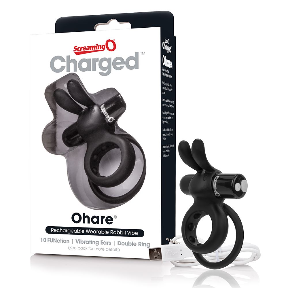Screaming O Charged Ohare in Black