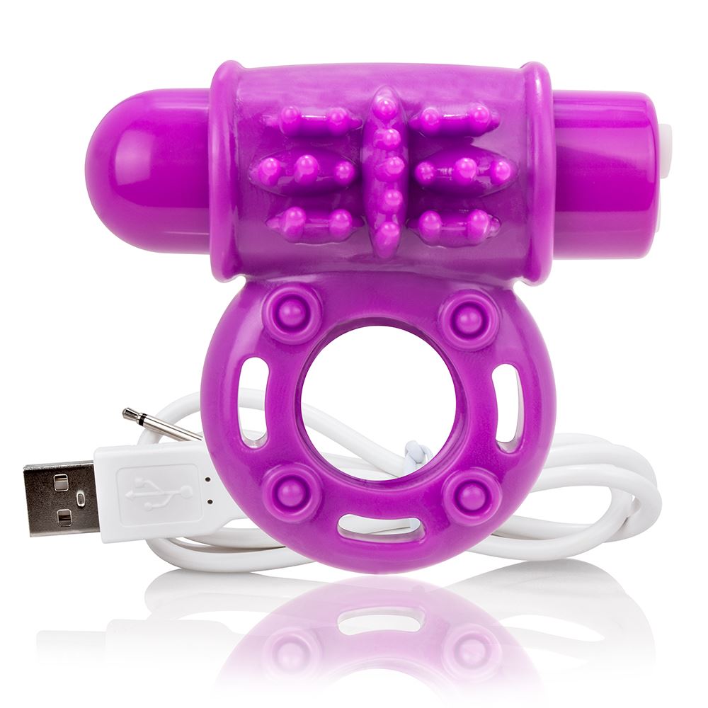 Screaming O Charged O Wow Ring in Purple – alternate product view
