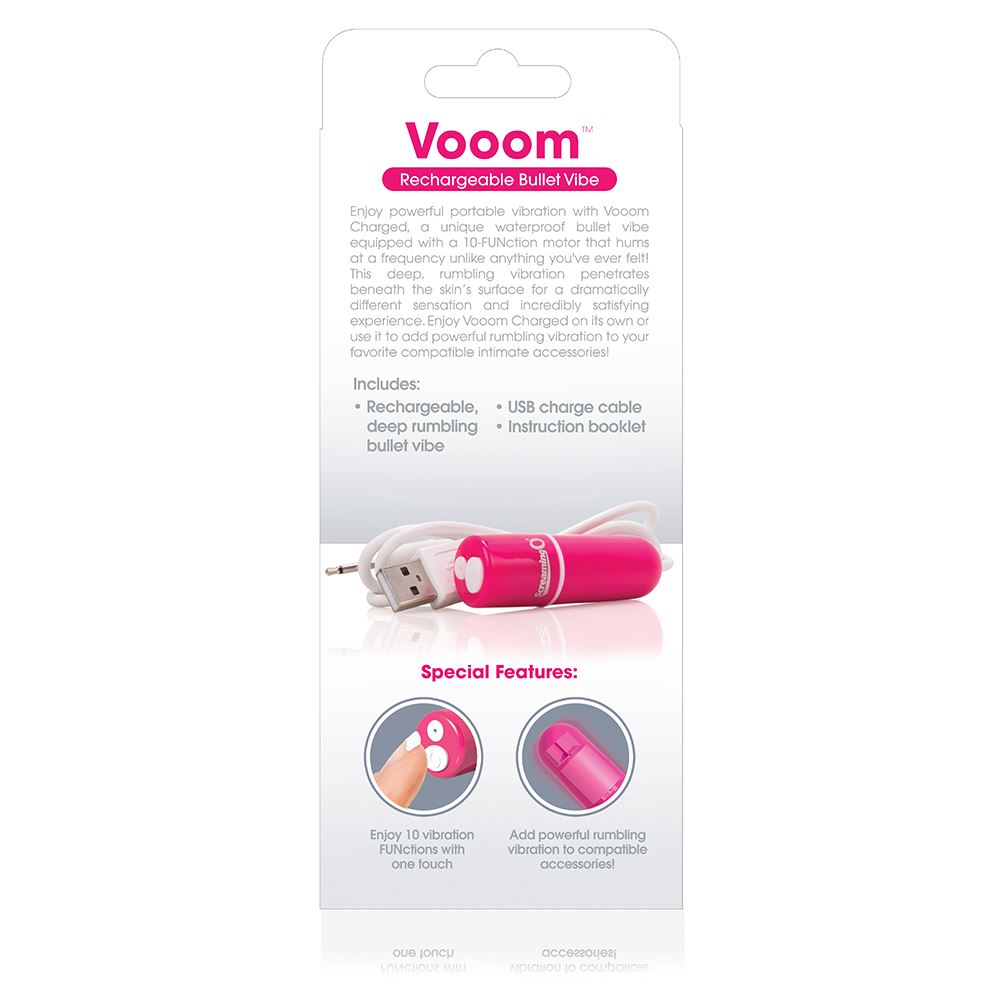 Charged® Vooom® Bullet in Pink – product detail view 