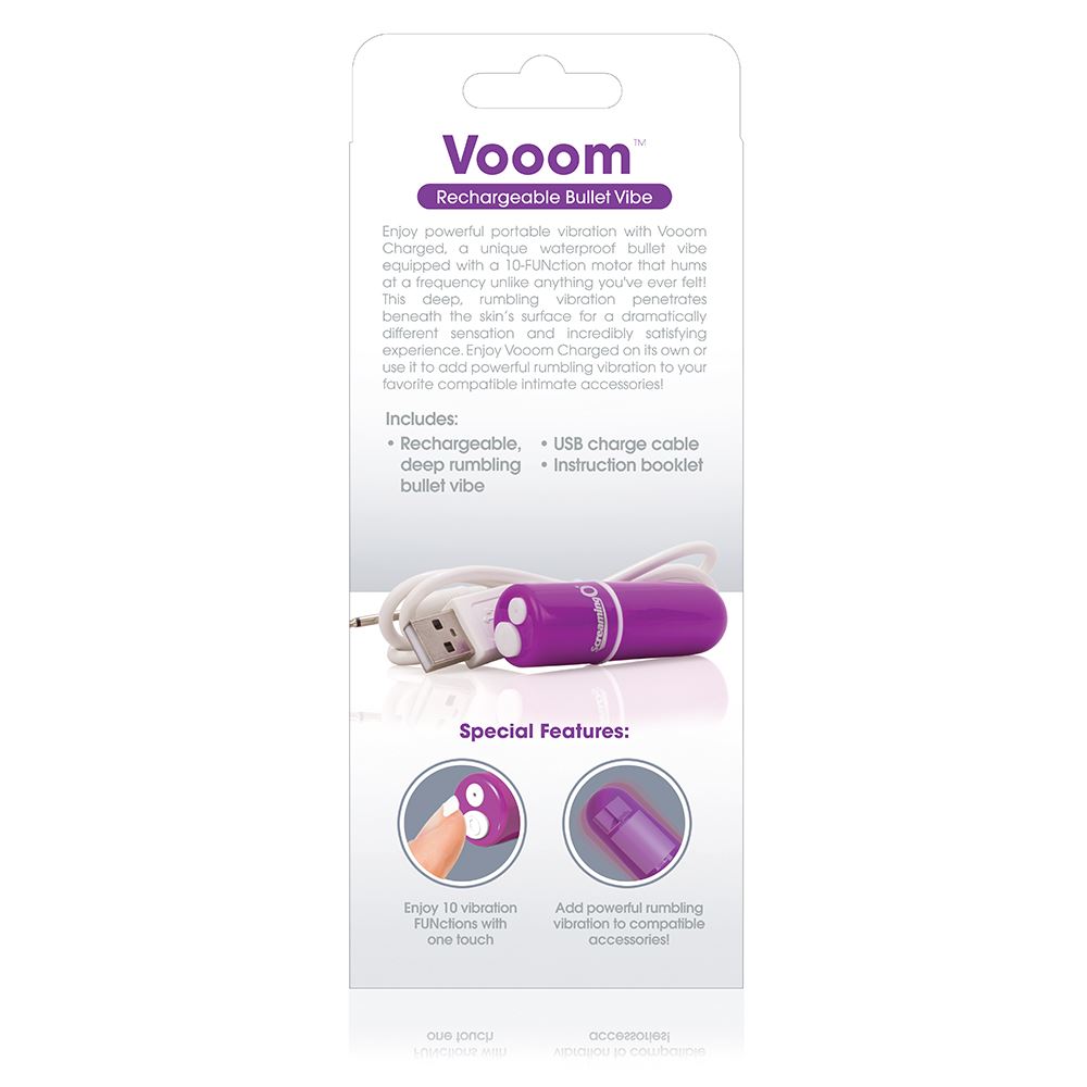 Charged® Vooom® Bullet in Purple – product detail view 