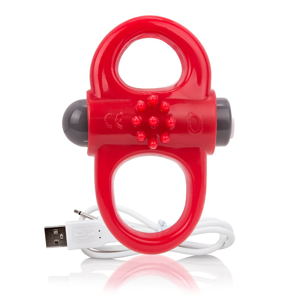 Screaming O Charged YOGA Ring in Red – alternate product view 