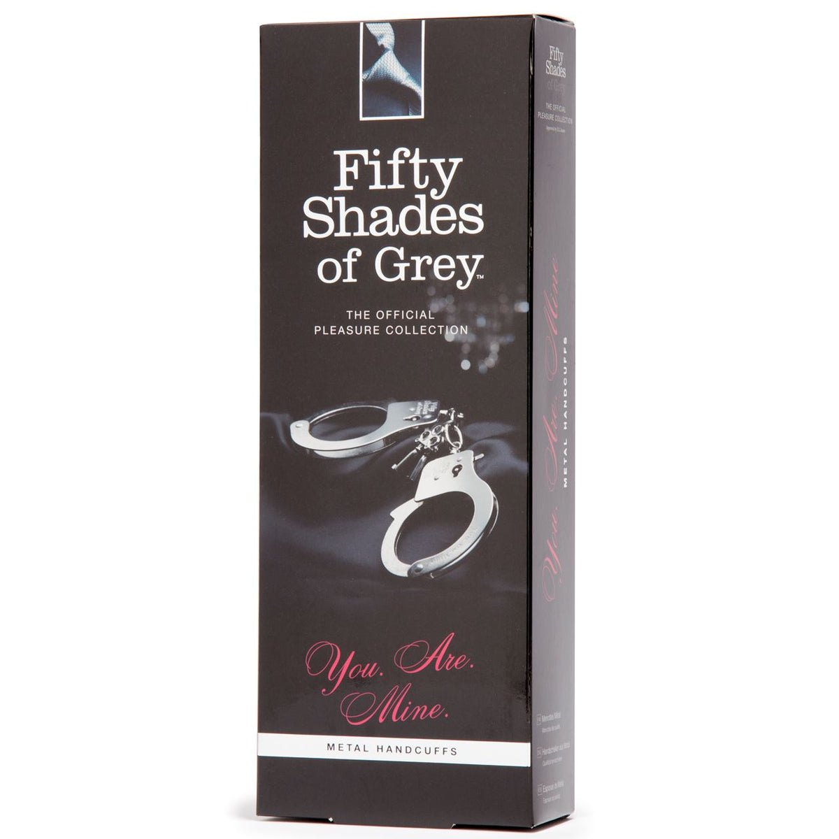 You. Are. Mine. Metal Handcuffs – product image 3