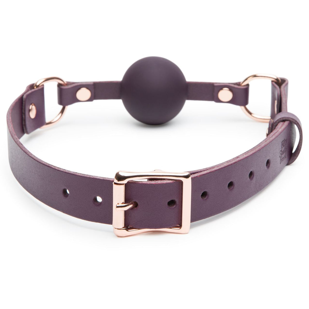 Freed - Cherished Collection Leather Ball Gag – alternate view