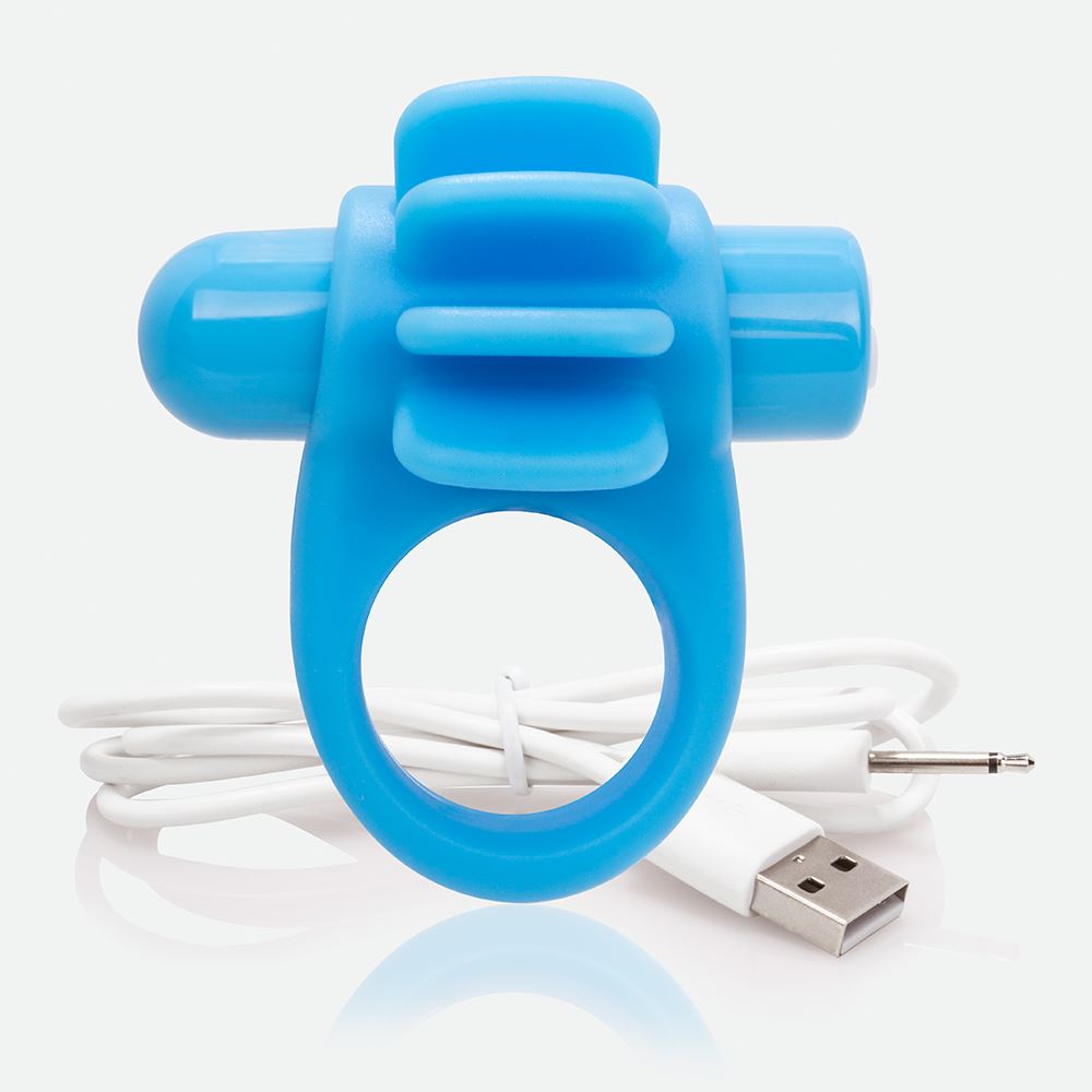 Screaming O Charged Skooch Ring in Blue 