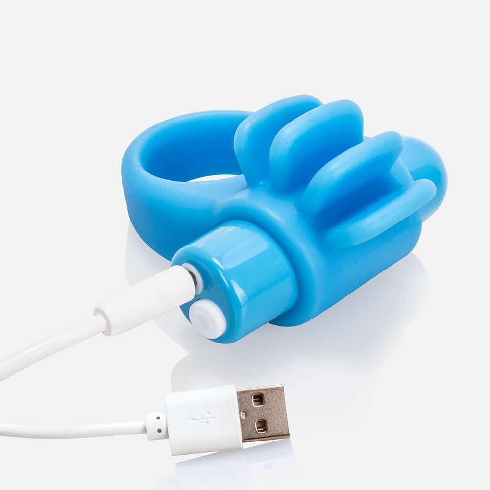 Screaming O Charged Skooch Ring in Blue – alternate product view 