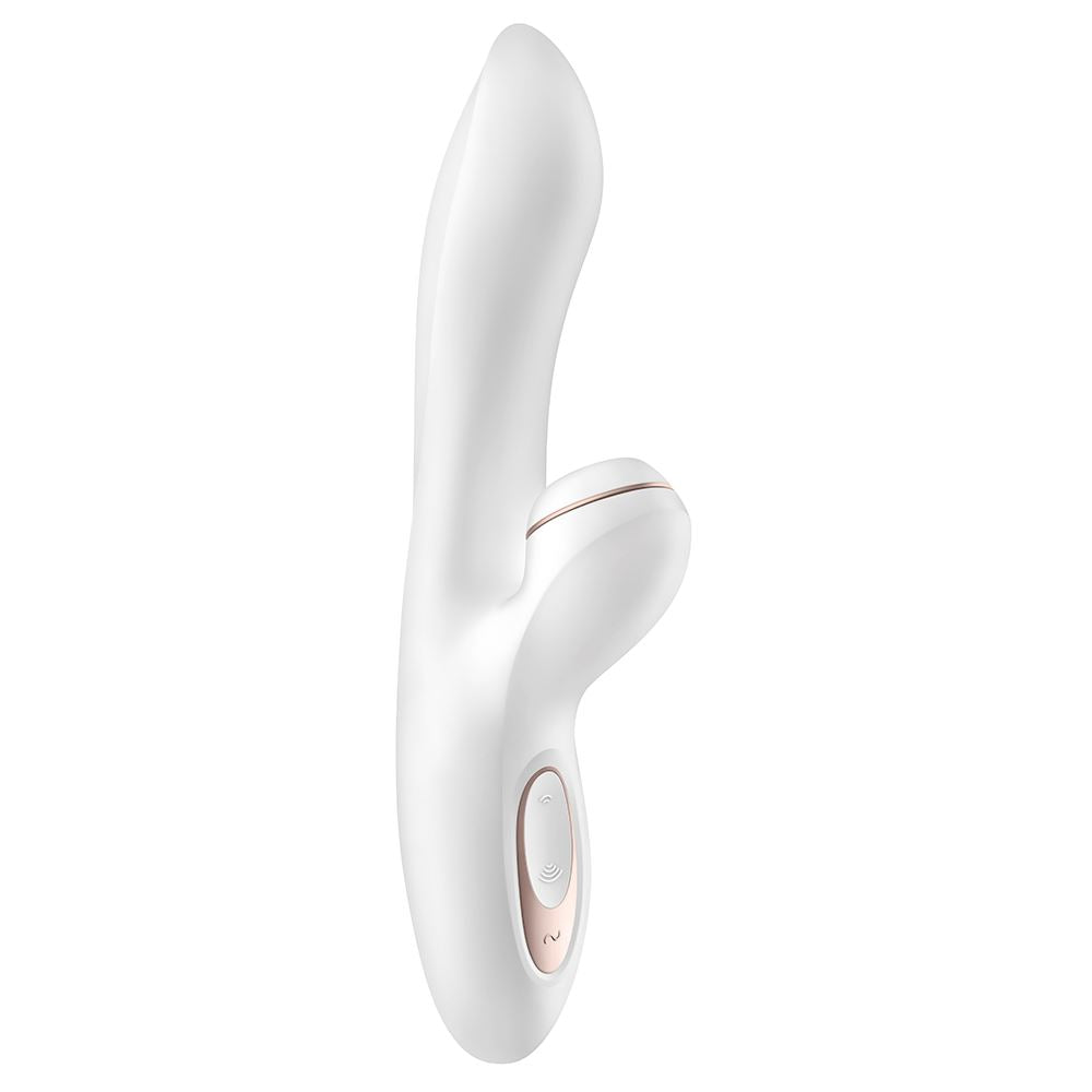 Satisfyer Pro+ G-Spot in White and Rose Gold